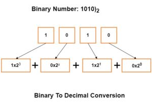 Binary to decimal conversion 