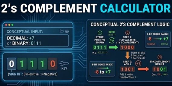 2's complement calculator